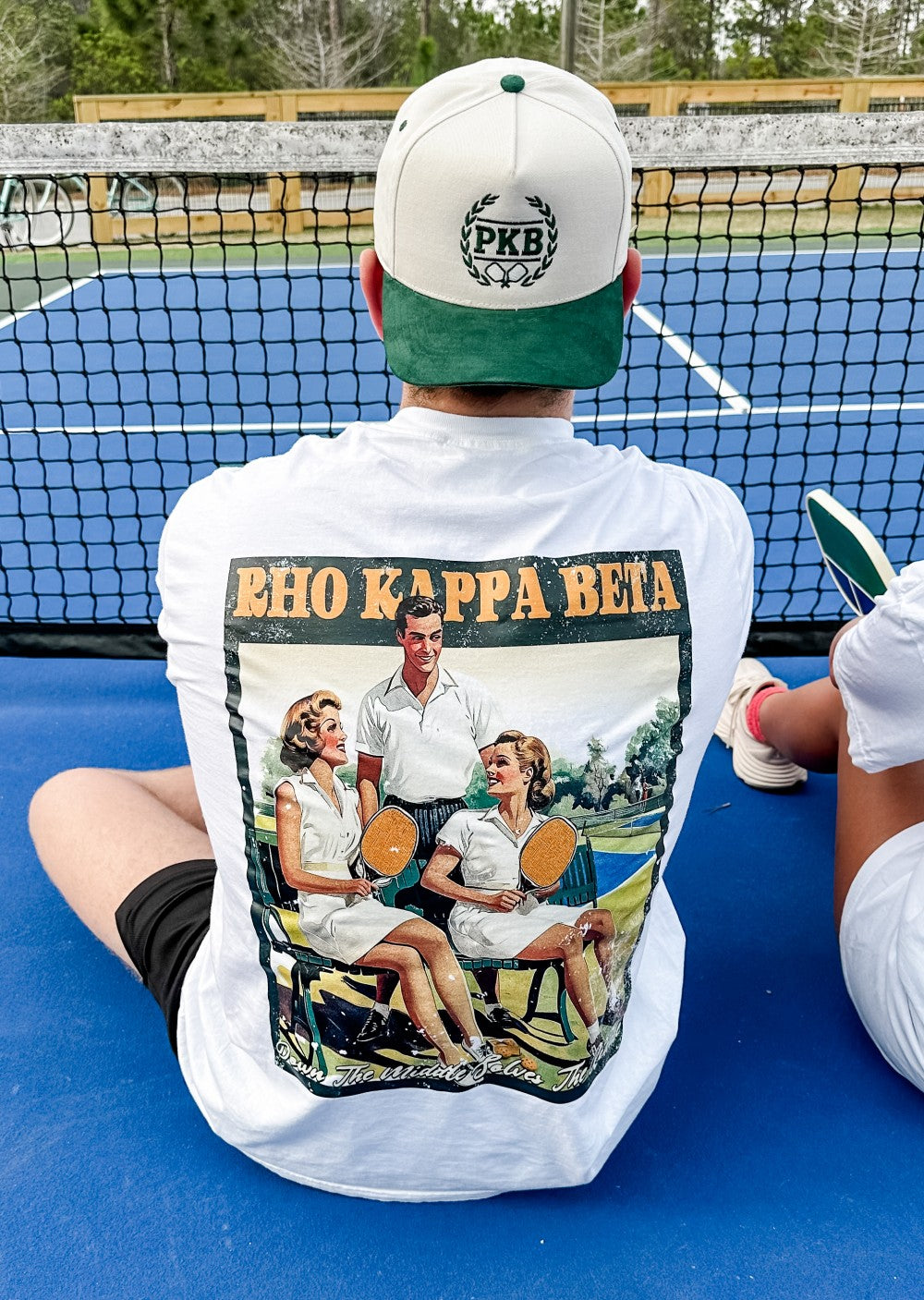 RHO KAPPA BETA Down The Middle Solves The Riddle Tee