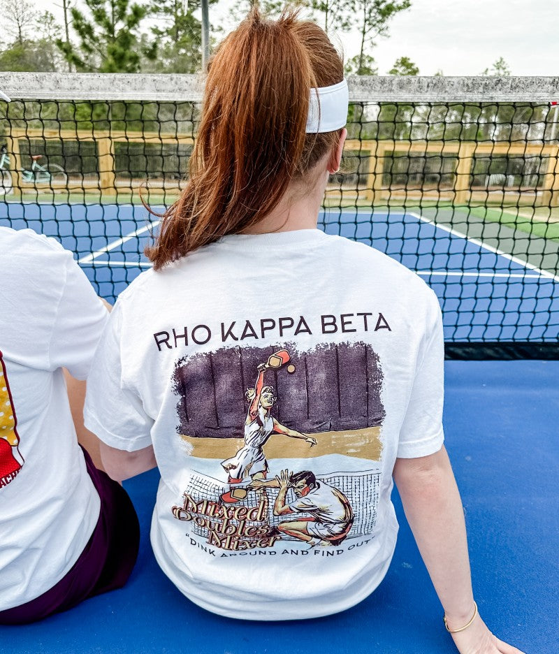 RHO KAPPA BETA Mixed Doubles Mixer Tee