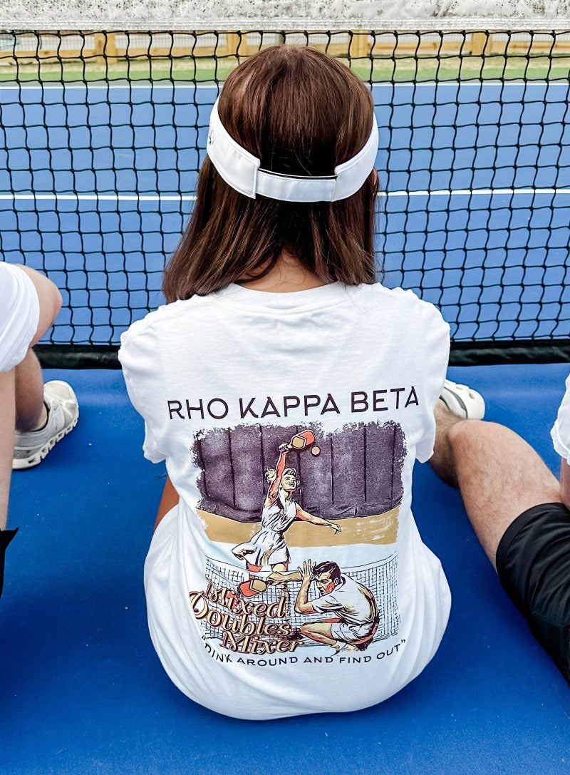 RHO KAPPA BETA Mixed Doubles Mixer Tee