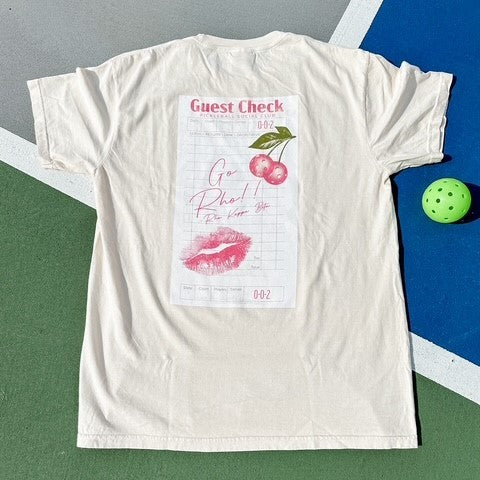 RHO KAPPA BETA Guest Check Rush Tee