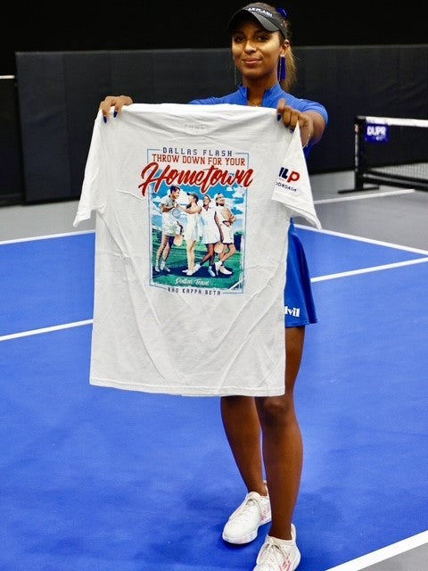 RHO KAPPA BETA Throw Down For Your Hometown X Dallas Flash Collaboration Tee
