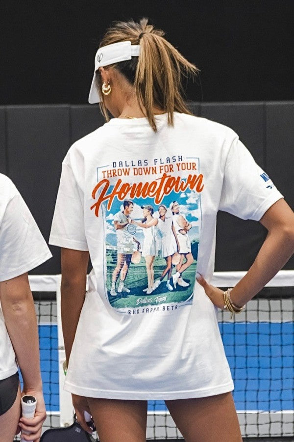RHO KAPPA BETA Throw Down For Your Hometown X Dallas Flash Collaboration Tee