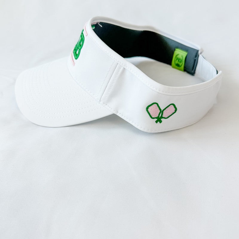 PKB Classic Visor - Pink & Green