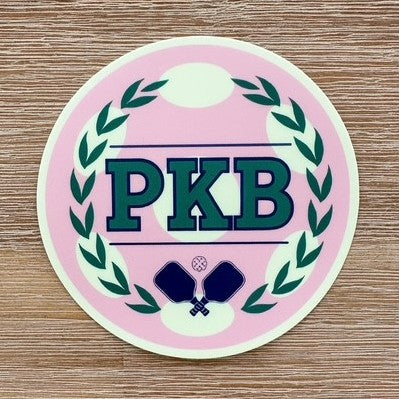 PKB Classic Pink Logo Decal